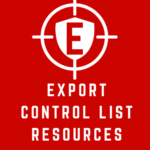 Government export control list